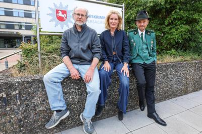 Set-Termin: NDR Fernsehen, "Tatort Sch?tzenplatz"-stock-foto