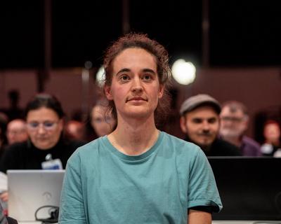 Die Linke - Vertreter*innenversammlung nach vorherigem Bundesparteitag - Mit Wahl der Bundesliste zur Europawahl 2024 --stock-foto