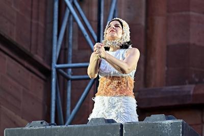 NIBELUNGEN FESTSPIELE.-stock-foto