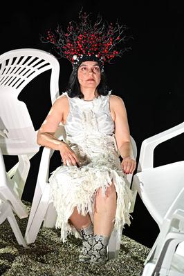 NIBELUNGEN FESTSPIELE.-stock-foto