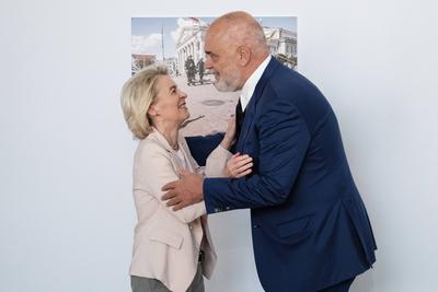 Rome, Ukraine Recovery Conference.-stock-photo