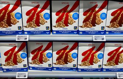 23.09.2023, Deutschland, NRW, Lebensmittel, Superm?rkte, Preise, Kelloggs liefert aktuell keine Produkte an EDEKA, da ED-stock-foto