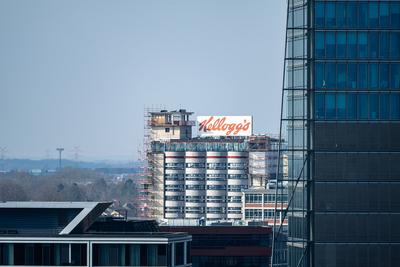Bremen, Blick das neue Hotel im Speicher im alten Kelloggs Gel?nde 09.03.2024, Bremen Mitte Freie Hansestadt Bremen Deut-stock-foto