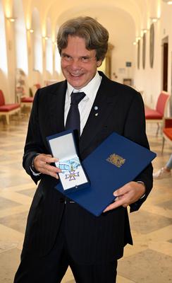 Michael K?fer / Bayerischer Verdienstorden im Antiquarium der Residenz in M?nchen am 9. Juli 2025 *** Michael K?fer Bava-stock-foto