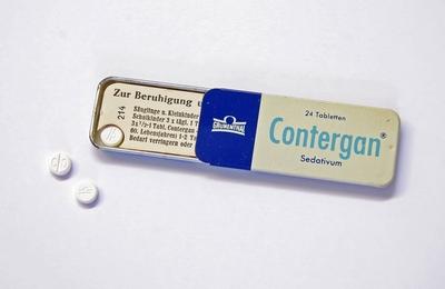 Contergan Tabletten Copyright: JOKER/JoergxLoeffke JOKER081219444295-stock-foto