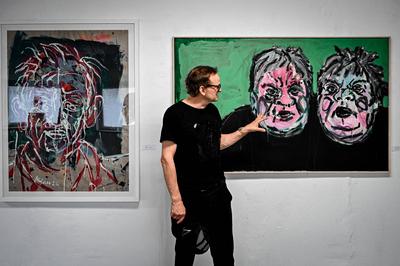 Malerei Kunst Kultur-stock-foto
