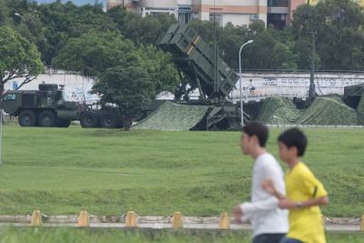 Taiwan?s Patriot air defence system-stock-foto