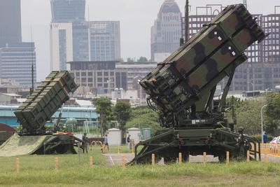 Taiwan?s Patriot air defence system-stock-foto
