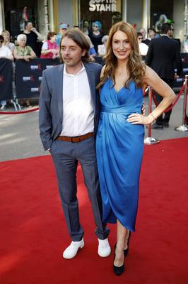 Mara Bergmann mit Ehemann Alexander Hoffmann-stock-foto