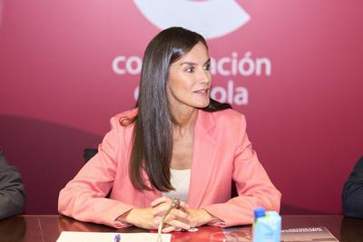 Queen Letizia visits to the facilities of AECID-stock-foto