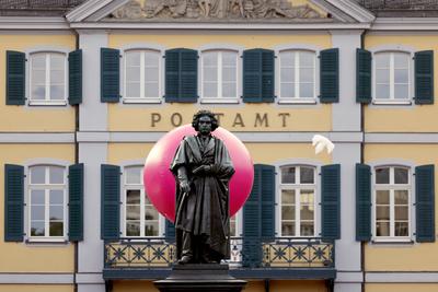 30 Jahre Deutsche Telekom in Bonn-stock-foto