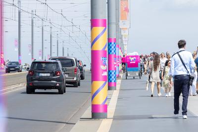 Erlebnispfad 30 Jahre Telekom in Bonn 12.07.2025-stock-foto