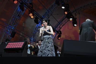 12.07.2025 ? Sommerkonzert der Landesregierung im Luftschiffhangar M?lheim/Essen ? 1.-stock-photo