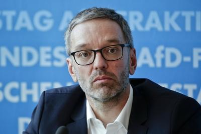 28.01.2020, Berlin, Deutschland - Pressekonferenz der AfD-Bundestagsfraktion zu Grenzschutz in Europa. Foto: Herbert Ki-stock-foto
