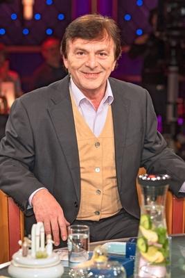 MDR Riverboat Schauspieler Pavel Travnicek anl??lich der Aufzeichnung der MDR Talkshow Riverboa-stock-foto