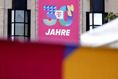 30 Jahre Deutsche Telekom-stock-foto