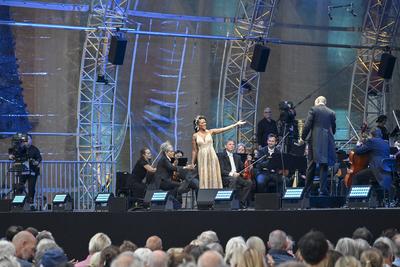 12.07.2025 ? Sommerkonzert der Landesregierung im Luftschiffhangar M?lheim/Essen ? 1.-stock-foto