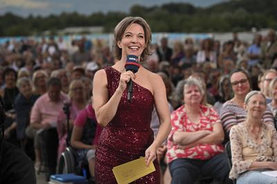 12.07.2025 ? Sommerkonzert der Landesregierung im Luftschiffhangar M?lheim/Essen ? 1.-stock-foto