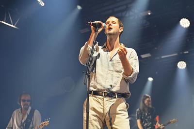 WANDA  Live in concert /Tollwood Festival-stock-photo
