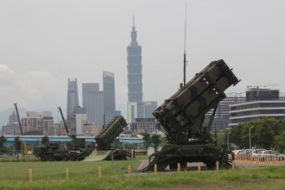 Taiwan?s Patriot air defence system-stock-foto