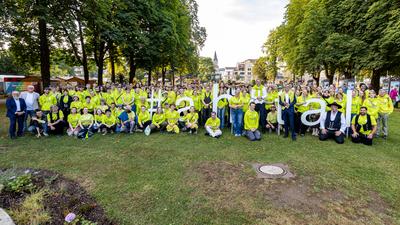 Gedenken an die Ahr Flutkatastrophe in Bad Neuenahr Ahrweiler 14.07.2025-stock-foto