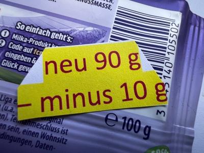 Symbol - Milka Schokolade-stock-foto