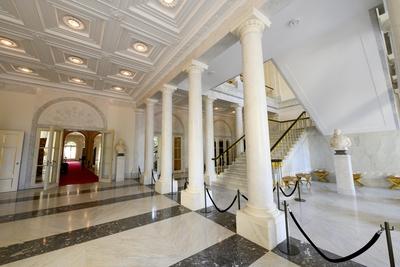 Noordeinde Palace and Royal Stables open to the public, Den Haag, The Netherlands-stock-foto