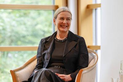 Bekanntgabe der Preistr?ger des internationalen Kunstpreises Praemium Imperiale in Berlin-stock-photo