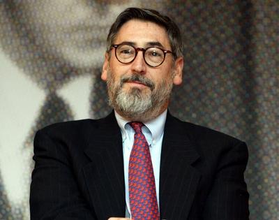 JOHN LANDIS (Film Director) Milan, Italy, 17th November 2004. portrait headshot Landie Ref: OME Omega/ Milano Italy Copy-stock-foto
