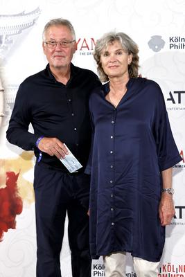 Roland Nasse und Ulrike Nasse-Meyfarth-stock-foto