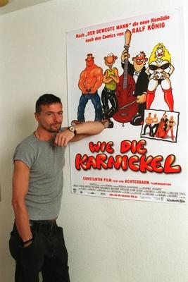 Ralf K?nig (Cartoonist) 09/02 pp Mann geboren 1960 in Soest homosexuell schwul Comic-Zeichner Comiczeichner Zeichnungen-stock-foto