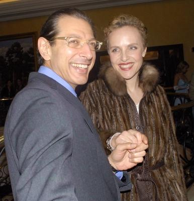 1/ Portrait: Jeff Goldblum & Juliane K?hler, Movie Meets Media Party im Berliner Nobelhotel Ritz-Carlton, Schauspielerin-stock-foto