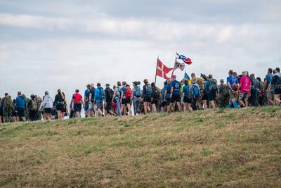 2025-07-15 Day 1 Four Days Marches Nijmegen-stock-foto