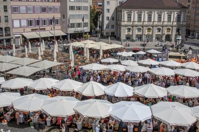 Das Friedensfest ist ein auf Augsburg beschr?nkter gesetzlicher Feiertag Das macht Augsburg zur Sta-stock-foto