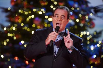 1108/ Hein Simons (Heintje) / MDR Fernsehaufzeichnung der Weihnachtssendung ?Die grosse Show der Weihnachtslieder?. Aus-stock-foto