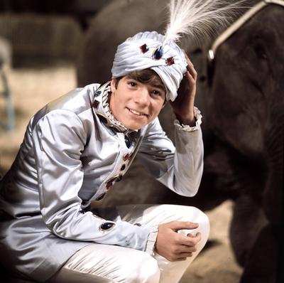 HEINTJE / HEINTJE (HEIN SIMONS), eigentl. Hendrik Simons, Auftritt in der BR-Sendung: Stars in der Manege - aus dem Cir-stock-foto