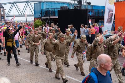 2025-07-16 Day 2 Four Days Marches Nijmegen-stock-foto