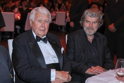 1108/ Peter Weck, Reinholf Messner / Roter Teppich, Party und Ehrung Legende des Sports beim 36. Deutscher SportpresseB-stock-photo