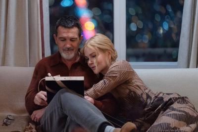 Antonio Banderas and Nicole Kidman-stock-foto