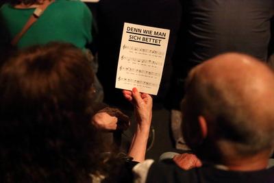 Deutsche Oper Berlin Aufstieg und Fall der Stadt Mahagonny-stock-photo