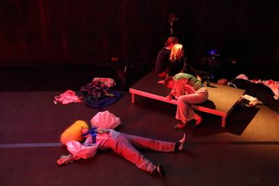 Deutsche Oper Berlin Aufstieg und Fall der Stadt Mahagonny-stock-photo