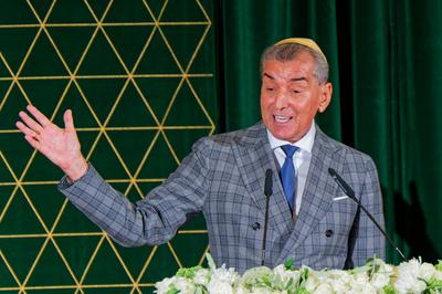 Feier  der Israelitischen Kultusgemeinde M?nchen und Oberbayern in der Hauptsynagoge Ohel Jakob .-stock-foto