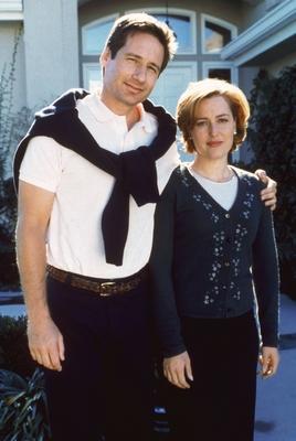 The X-Files (1993 - ) - filmstill The X-Files (1993 - ) (Season 6, Episode 15, Arcadia ) David Duchovny, Gillian Anderso-stock-foto