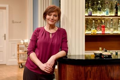 Marion MITTERHAMMER ist Susan NEWCOMBE Einzelbild angeschnittenes Einzelmotiv Halbfigur halbe Figur-stock-foto