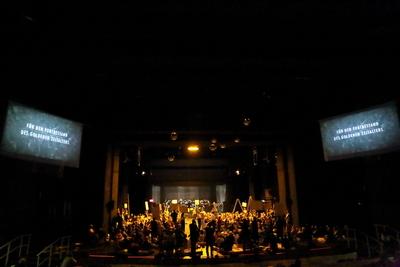 Deutsche Oper Berlin Aufstieg und Fall der Stadt Mahagonny-stock-photo