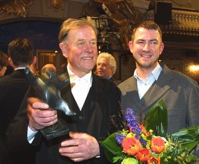 B.Z. Kukturpreis Copyright: IMAGO. Herrmann Thema:Verleihung des B.Z. Kulturpreies 2002 im Theater des Westens mit den-stock-foto