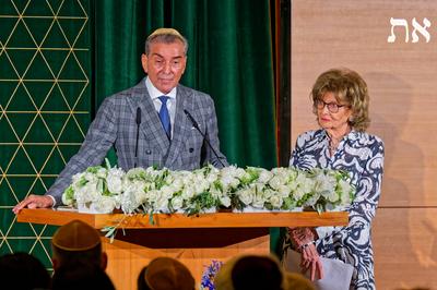 Feier  der Israelitischen Kultusgemeinde M?nchen und Oberbayern in der Hauptsynagoge Ohel Jakob .-stock-foto