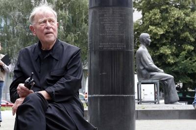 Claus Peymann, Abschied-stock-foto