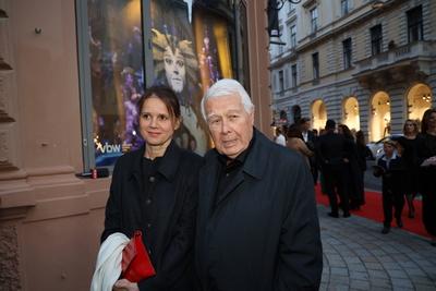 CATS Premiere im Ronacher Wien, Ronacher, 20. 09 .2019 Peter WECK mit Tochter Barbara WECK *** CATS Premiere at Ronache-stock-photo