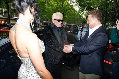 Summer Terrace Opening in der Casa Bellucci-stock-foto